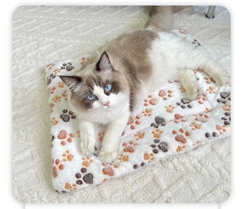 Flannel Pet Sleeping Mat — Washable Dog Bed & Sofa Cushion for Small to Large Dogs (XS to XXL)