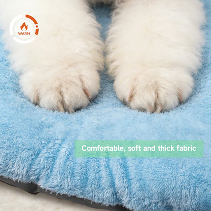 Foldable Pet Cave Bed — Washable Felt Cat & Small Dog House with Cosy Sofa Design (S/M/L)
