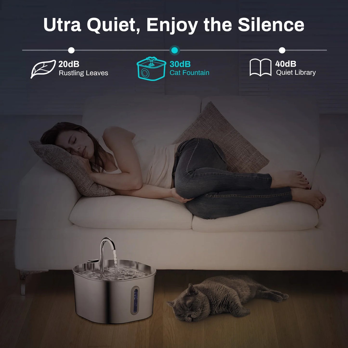 Smart Pet Feeder with HD Camera & App Control — Automatic WiFi Food Dispenser for Cats & Dogs