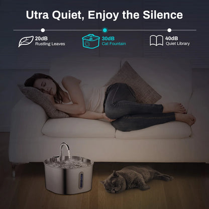 Smart Pet Feeder with HD Camera & App Control — Automatic WiFi Food Dispenser for Cats & Dogs