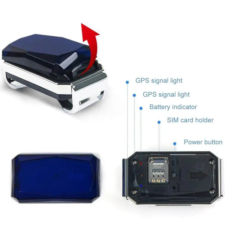 GPS Dog Tracker — IP67 Waterproof Pet Collar with WiFi Real-Time Location & Anti-Lost Alerts