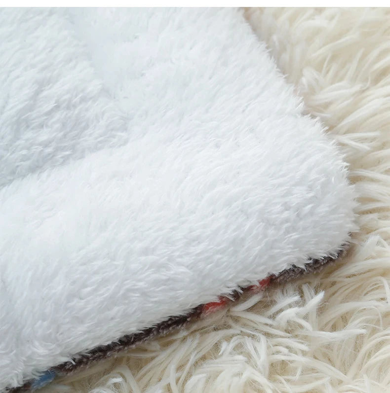 Flannel Pet Sleeping Mat — Washable Dog Bed & Sofa Cushion for Small to Large Dogs (XS to XXL)