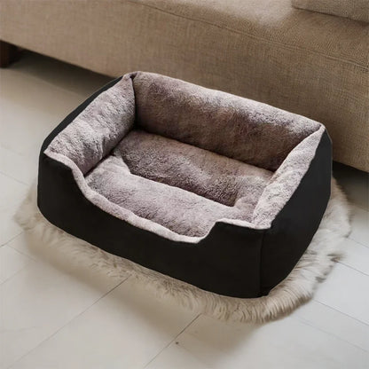 Premium Pet Cushion Bed — Soft Washable Cat & Dog Basket Bed in 5 Colours (S to XXL)
