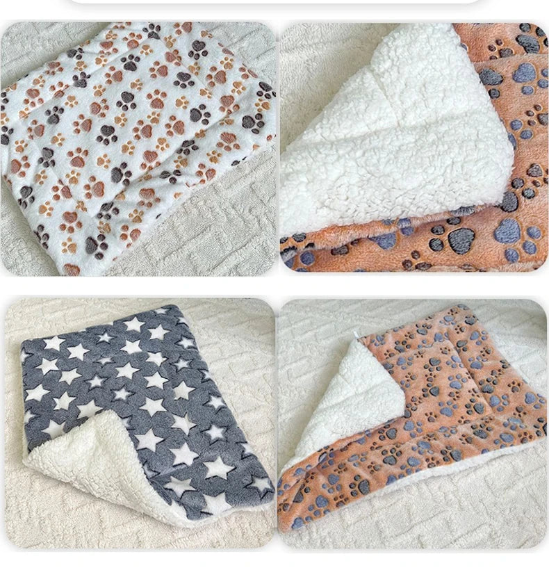 Flannel Pet Sleeping Mat — Washable Dog Bed & Sofa Cushion for Small to Large Dogs (XS to XXL)