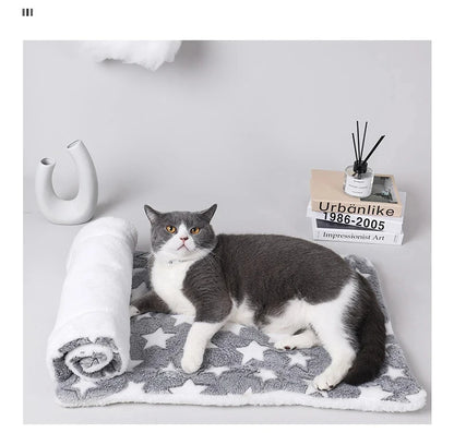 Flannel Pet Sleeping Mat — Washable Dog Bed & Sofa Cushion for Small to Large Dogs (XS to XXL)