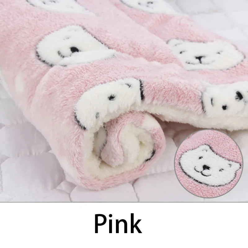 Flannel Pet Sleeping Mat — Washable Dog Bed & Sofa Cushion for Small to Large Dogs (XS to XXL)
