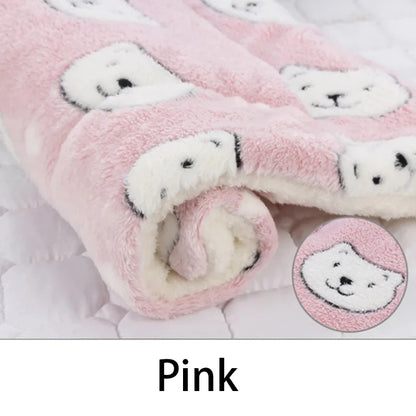 Flannel Pet Sleeping Mat — Washable Dog Bed & Sofa Cushion for Small to Large Dogs (XS to XXL)