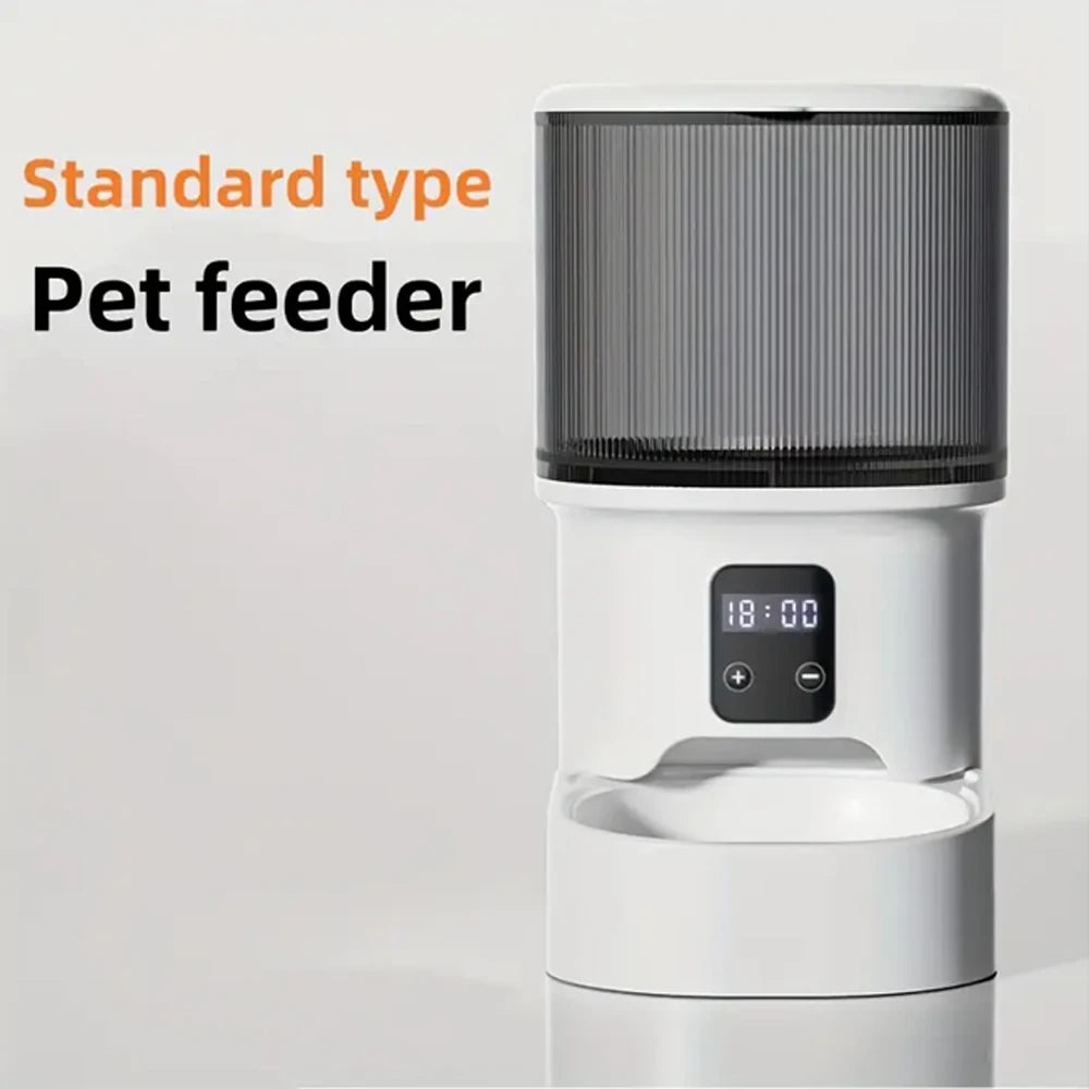Smart Pet Feeder with HD Camera & App Control — Automatic WiFi Food Dispenser for Cats & Dogs