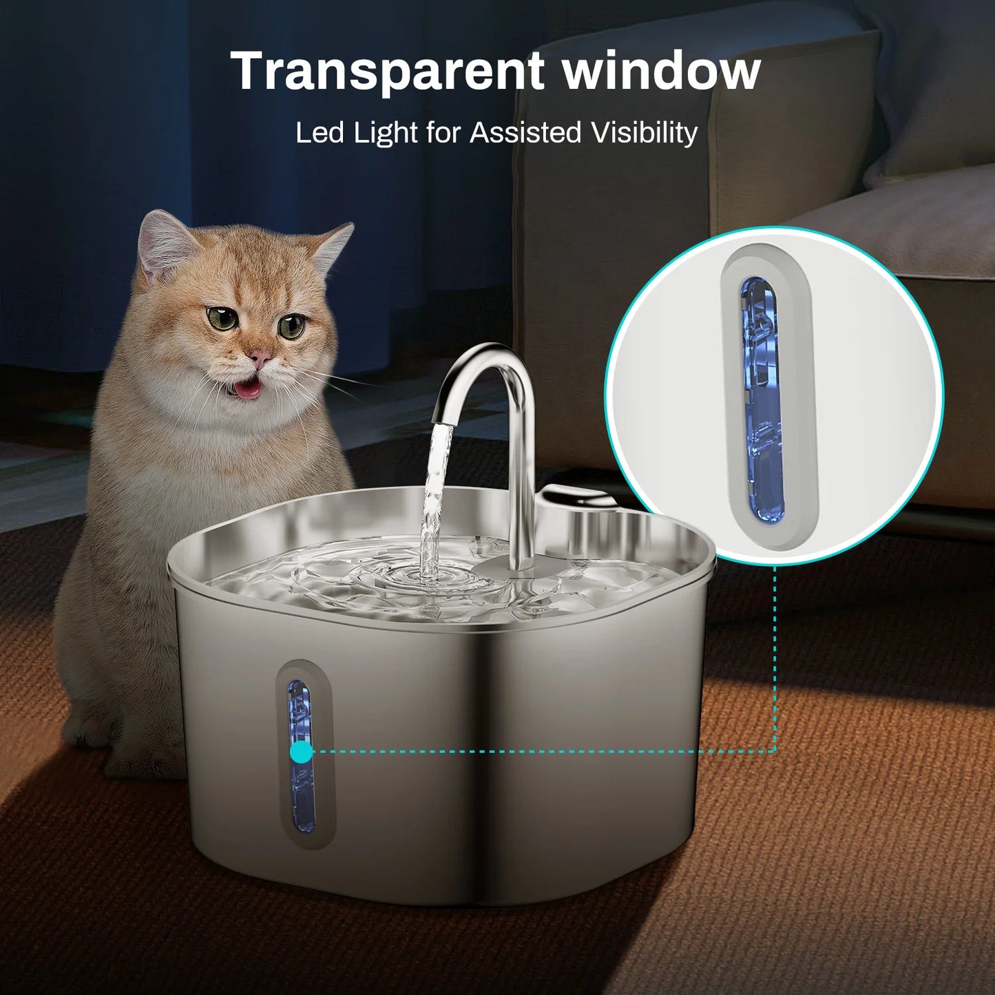 Smart Pet Feeder with HD Camera & App Control — Automatic WiFi Food Dispenser for Cats & Dogs